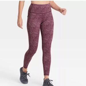 All in Motion High Rise 7/8 Leggings Purple